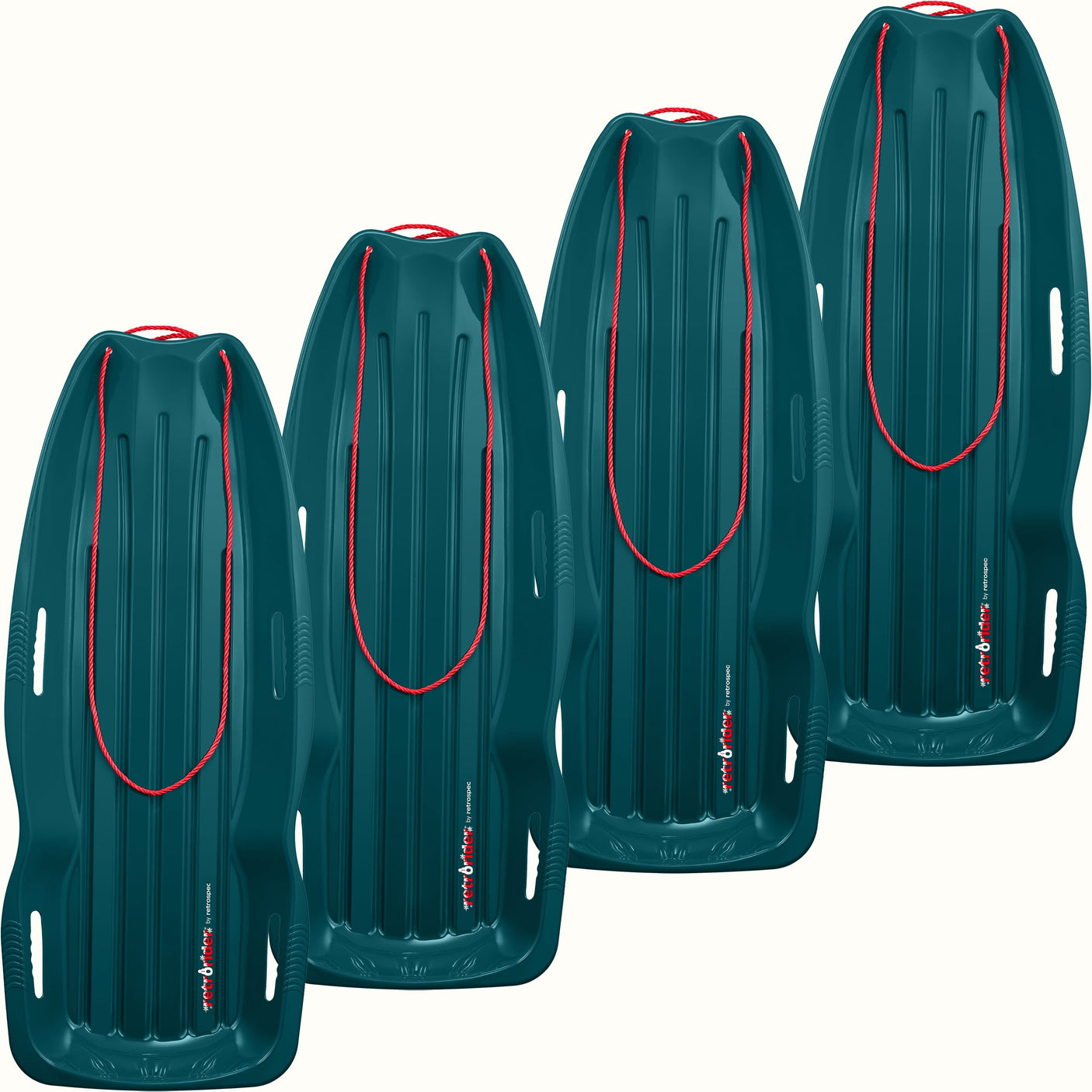 Retrorider Toboggan Snow Sled - 35”/48”