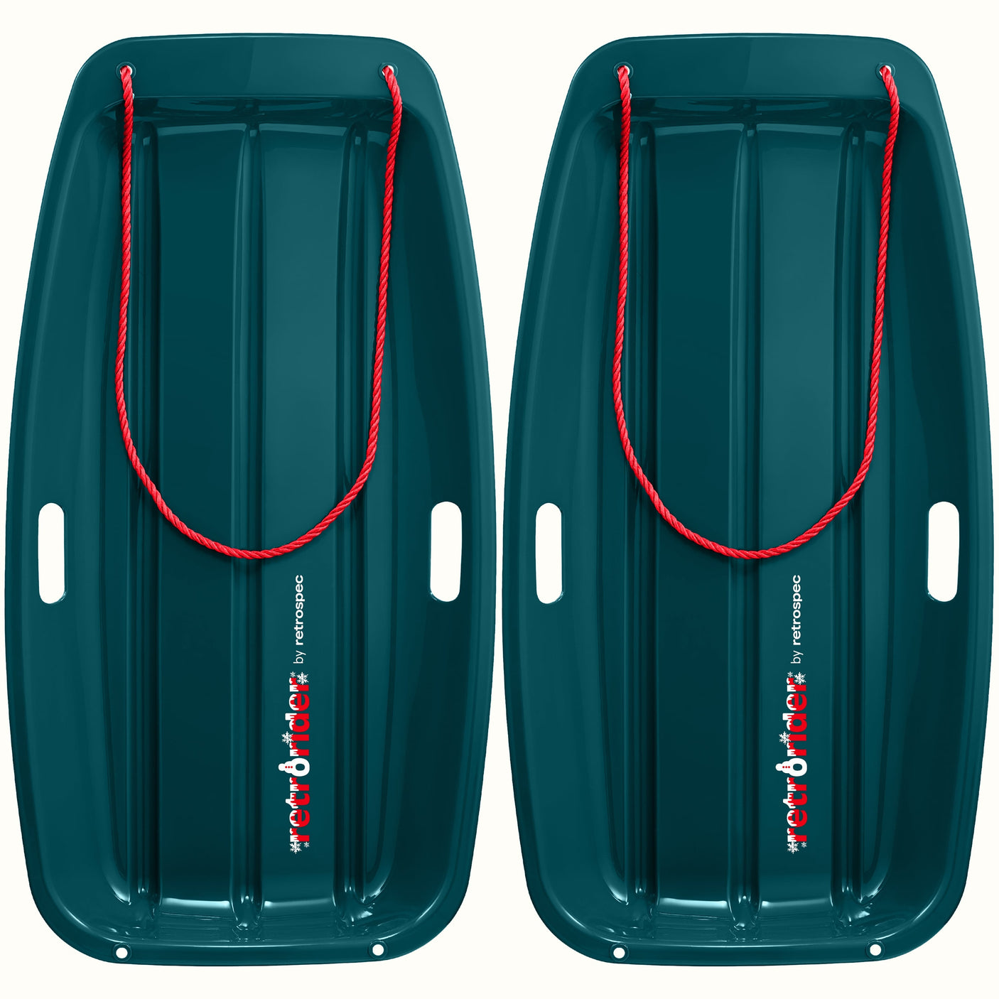 Retrorider Toboggan Snow Sled - 35”/48”