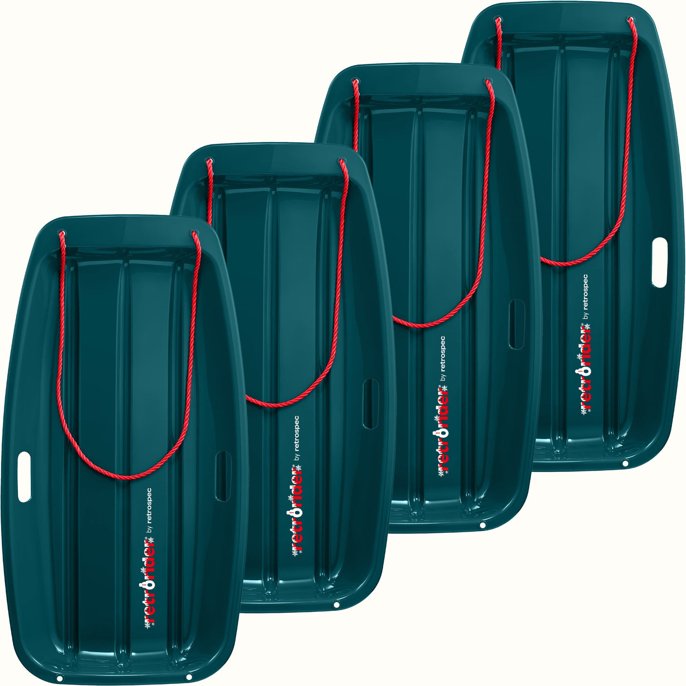 Retrorider Toboggan Snow Sled - 35”/48”