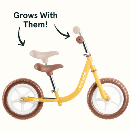 Cub 12" Kids Balance Bike (18 mos-4 yrs)