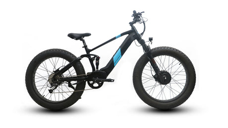 EUNORAU DEFENDER-S 48V/14Ah 1500W AWD Electric Mountain Bike