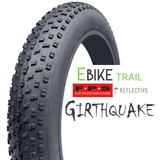 (E-GQ-20-4.0) GIRTHQUAKE 20 x 4.0 W/Reflective Sidewall Fat Tire