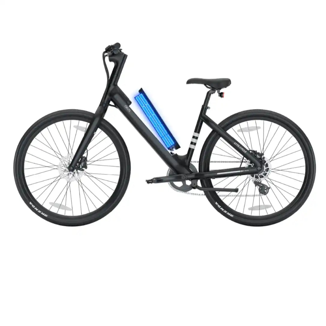 OKAI LyteCycle EB60 Lightweight Electric Bike for Adults 350W Commuter E-Bike 20 MPH 38 Mile Range