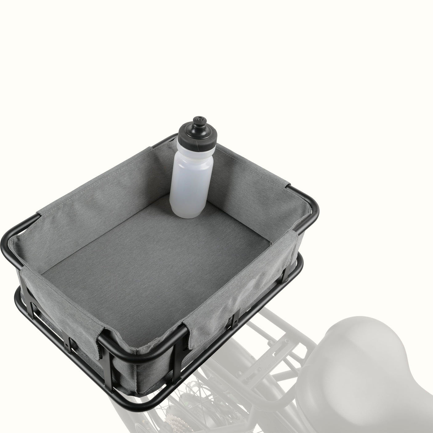 EverythingBin Rear Rack EBike Basket and Basket Liner