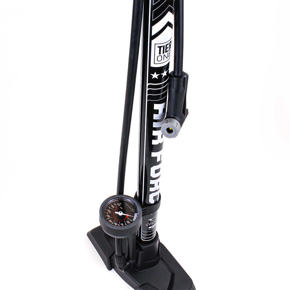(FP-T1BK) AIR FORCE TIER ONE Floor Pump
