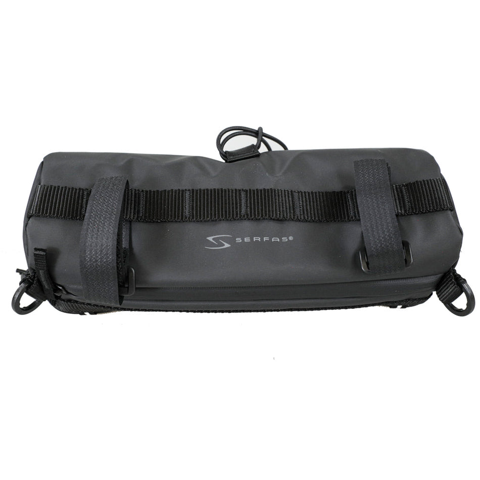 (LT-BB2BK) Handlebar Barrel Bag Waterproof Medium BLK
