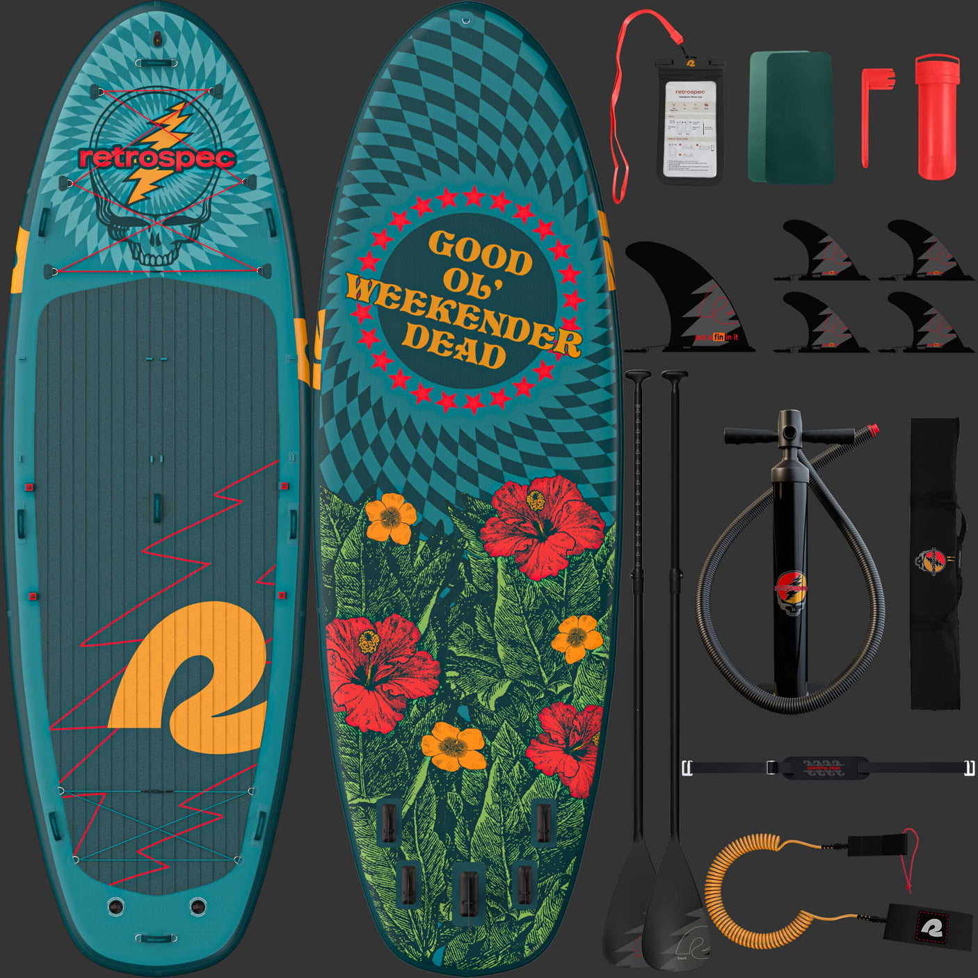 Weekender Crew XL Multi-Person Inflatable Stand Up Paddle Board 15’