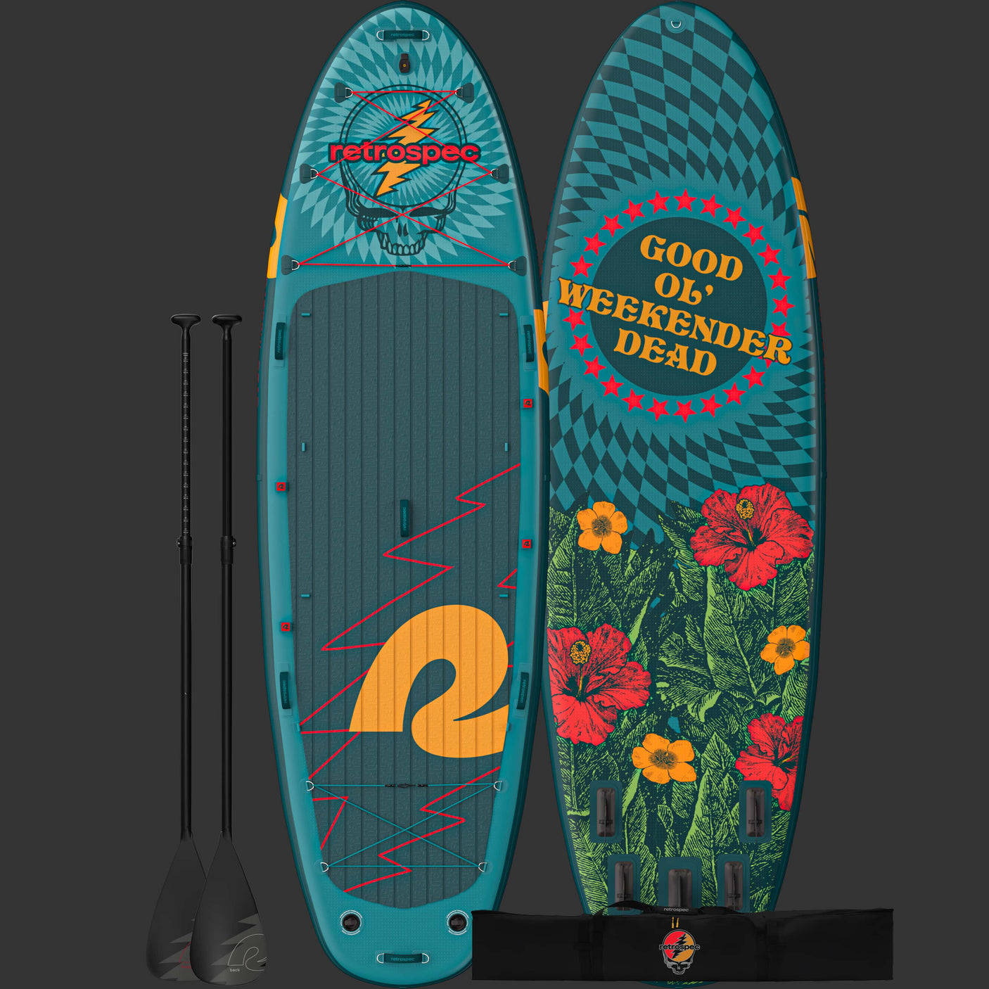 Weekender Crew Multi-Person Inflatable Stand Up Paddle Board 12’