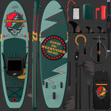 Grateful Dead Weekender Plus Inflatable Stand Up Paddle Board Kayak Hybrid 10'6"