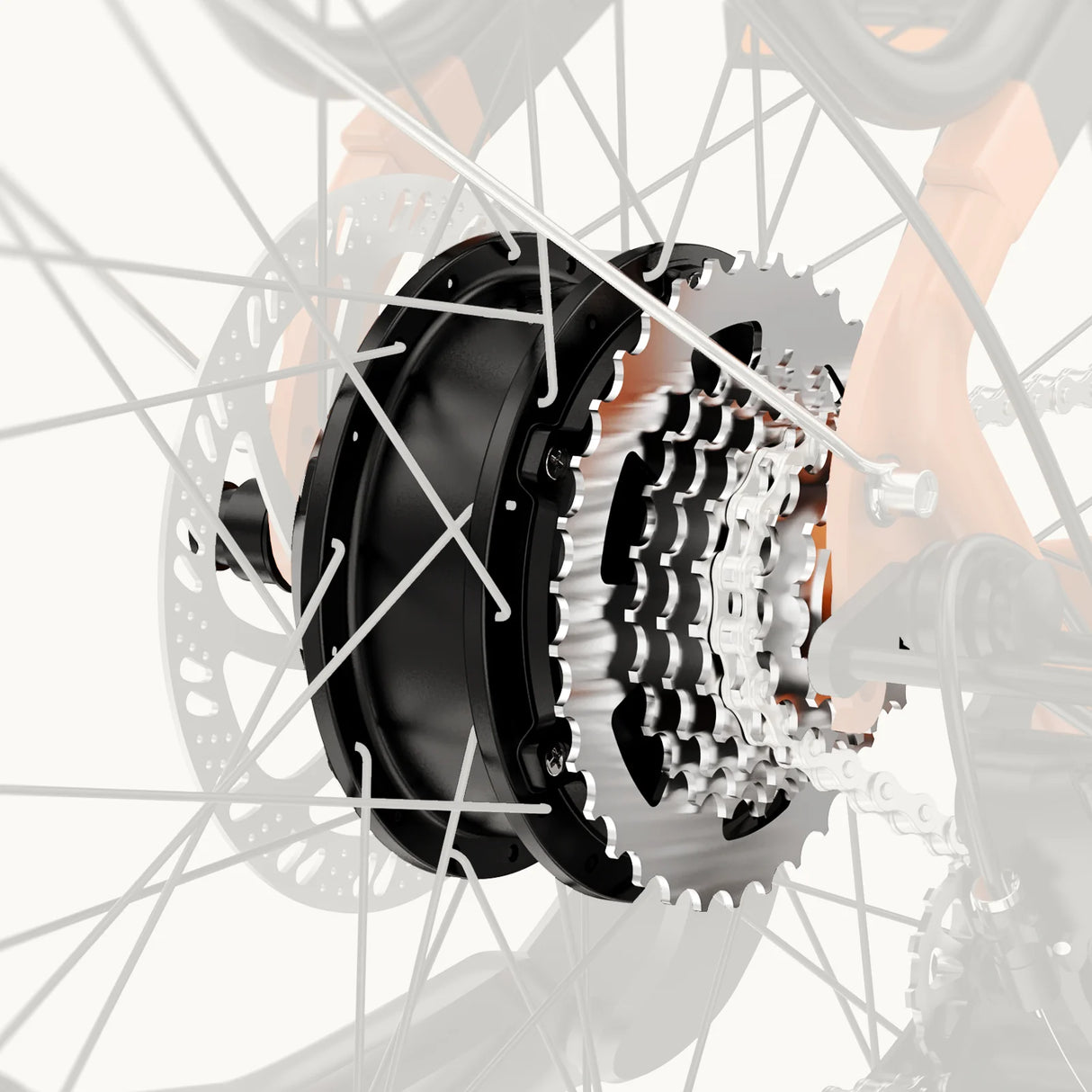 Heybike Cityrun Stylish -Black- Urban commuting ebike with 1000W peak motor