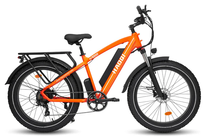 HAOQI Black Leopard Pro Fat Tire Electric Bike