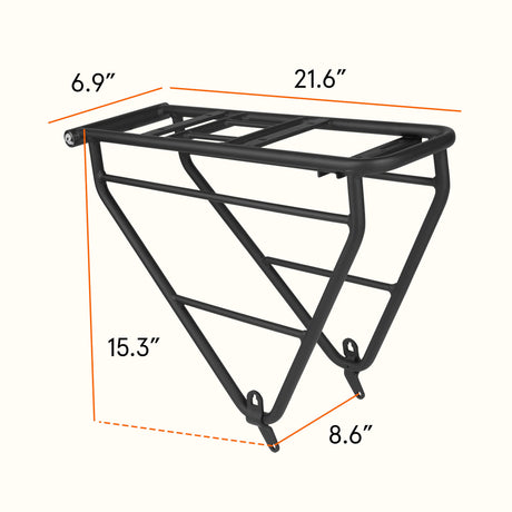 Haul Wide Electric Bike Rear Rack