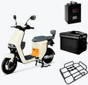 HMP Delivery Moped style Class 2 E-bike Combo