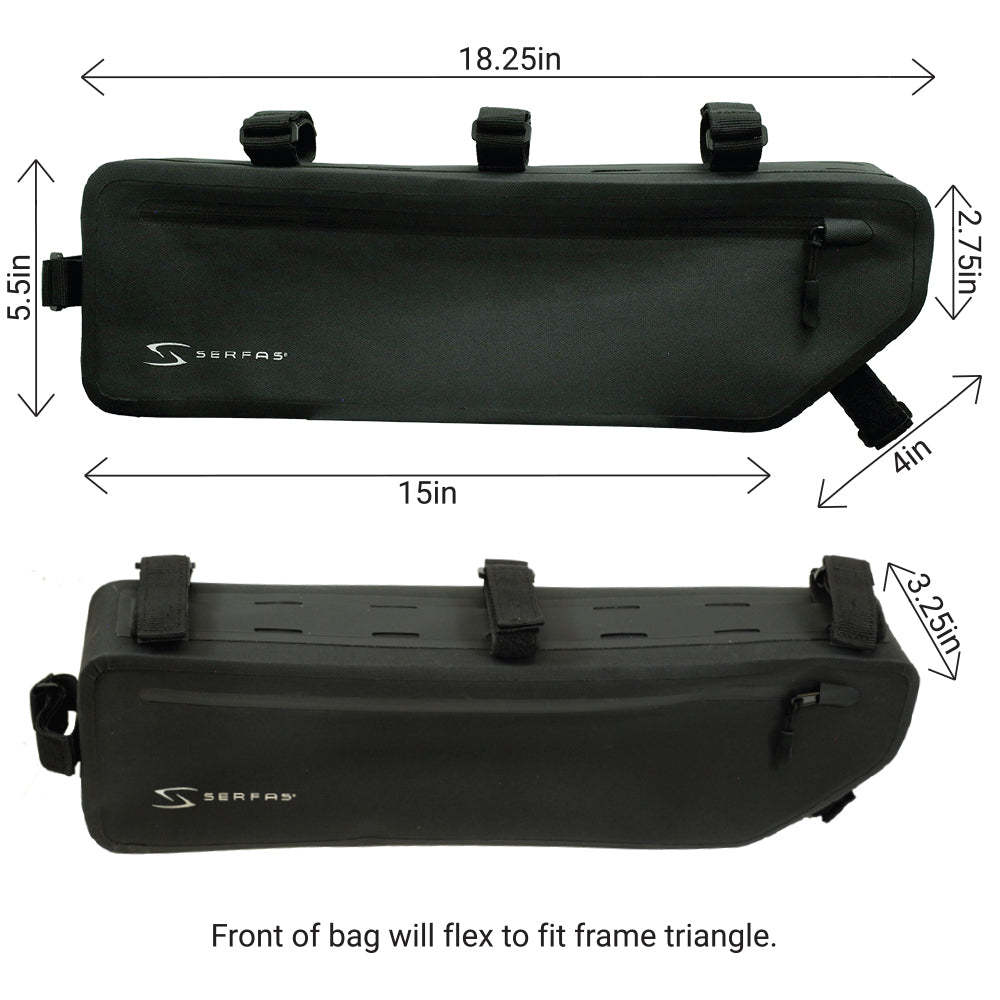 (BM-FR1BK) Waterproof Half-Frame Bag