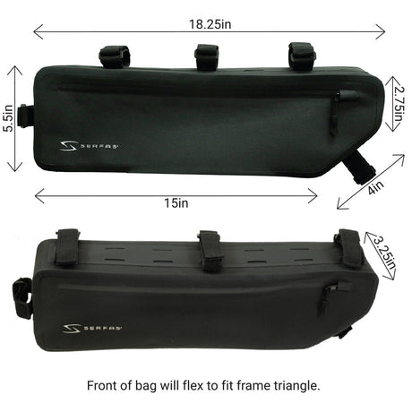 (BM-FR1BK) Waterproof Half-Frame Bag