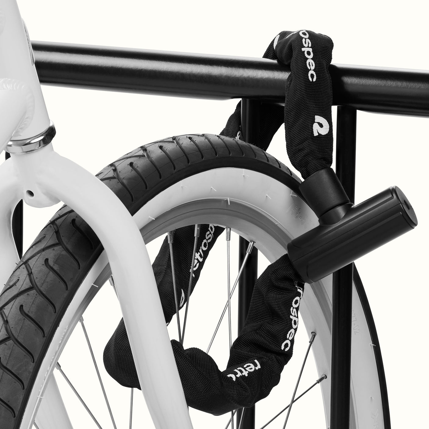 Hero Plus Integrated Chain Bike Lock - 10mm