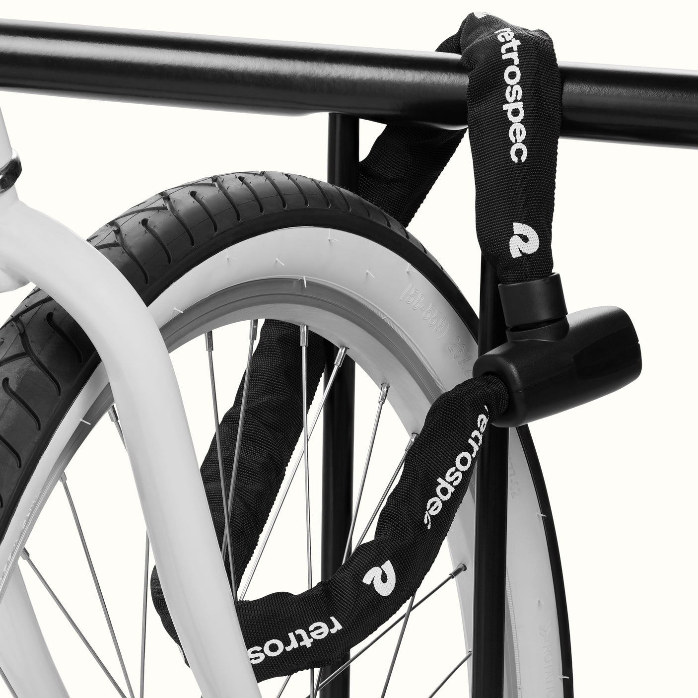 Hero Integrated Chain Bike Lock - 8mm