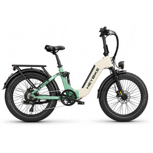 Heybike Horizon 24" Fat Tire Full Suspension Folding