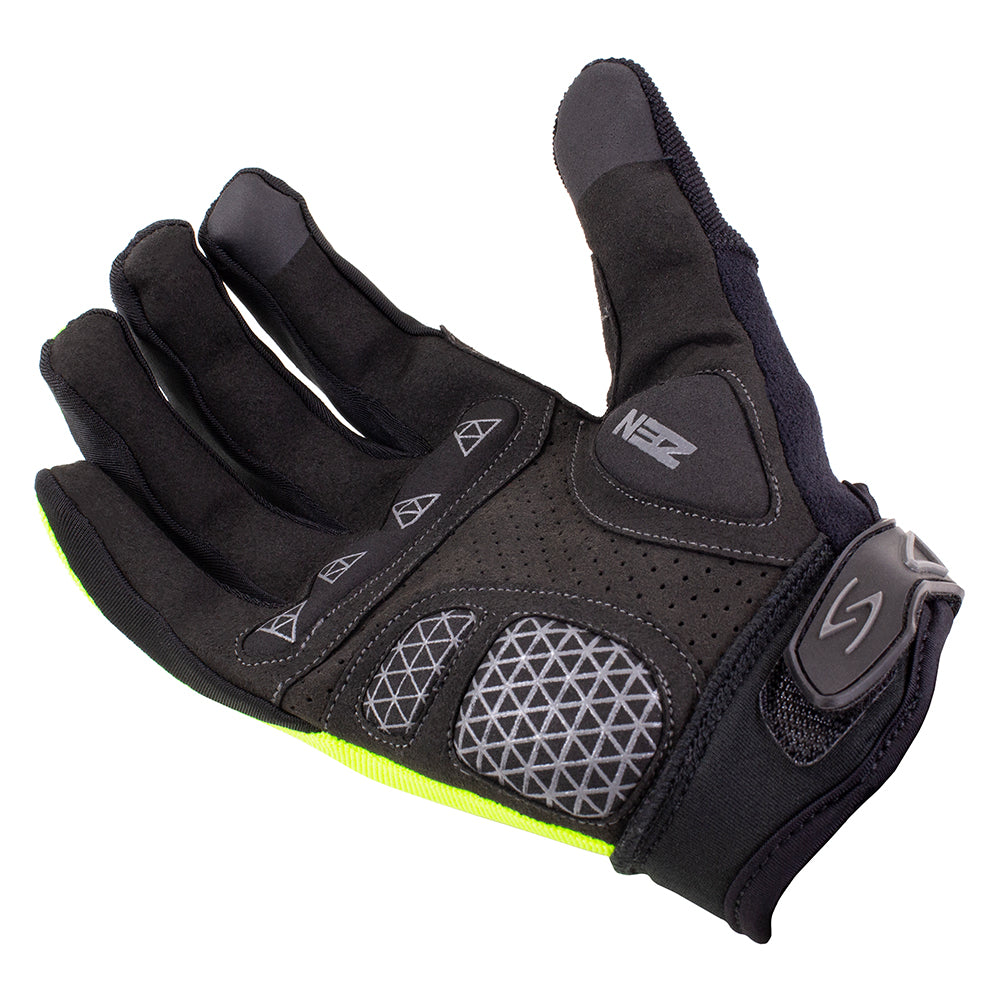 ZLM-HV Men's Full Finger Zen Hi-Vis