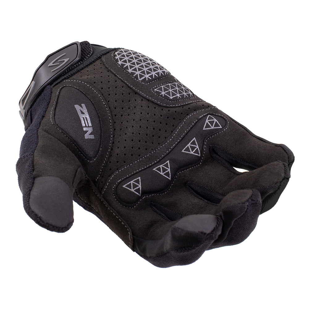 ZLM-BK Men's Full Finger Zen Black