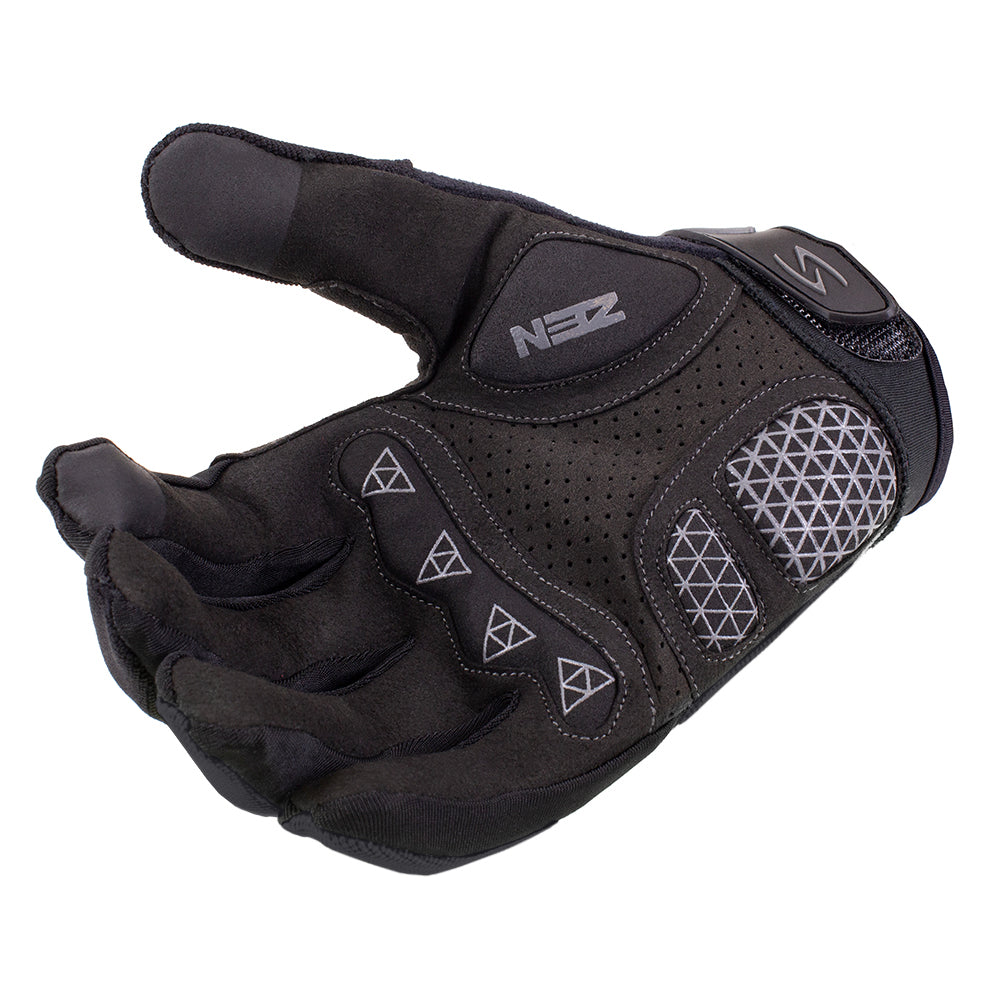 ZLM-BK Men's Full Finger Zen Black