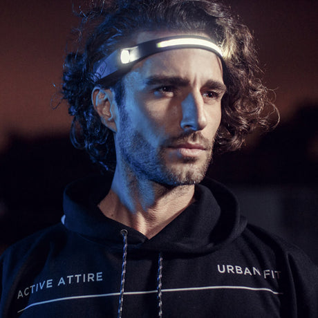 U PRO-C4 RAIN CLOUD GREY 500LM SILICONE HEADBAND LIGHT (84505)