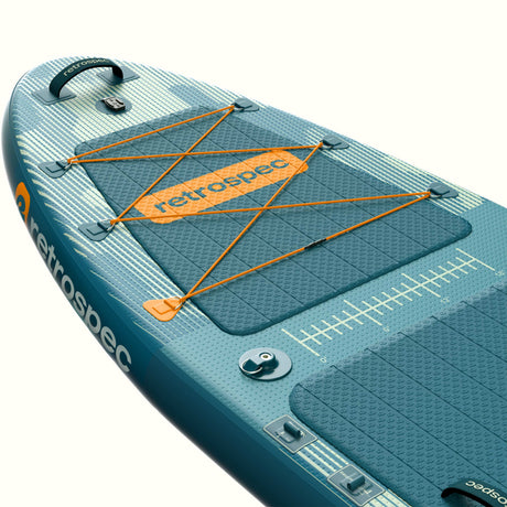 June Inflatable Fishing Paddle Board Kayak Hybrid 11’6”