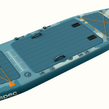 June Inflatable Fishing Paddle Board Kayak Hybrid 11’6”