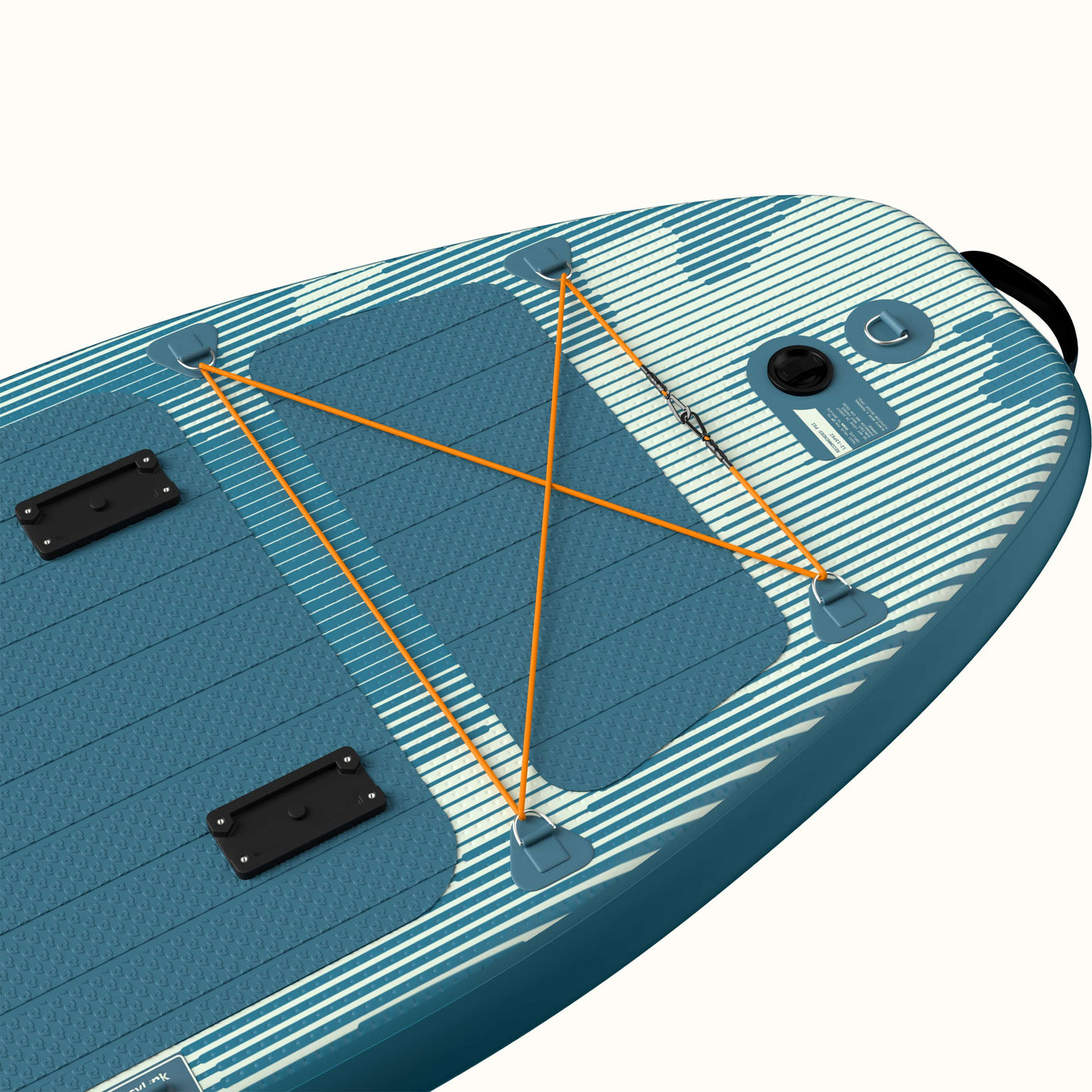 June Nano Kids Inflatable Fishing Paddle Board Kayak Hybrid 9'6"