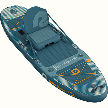 June Nano Kids Inflatable Fishing Paddle Board Kayak Hybrid 9'6"