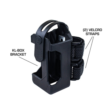 KL-BOX Bracket w/ (2) Velcro Straps