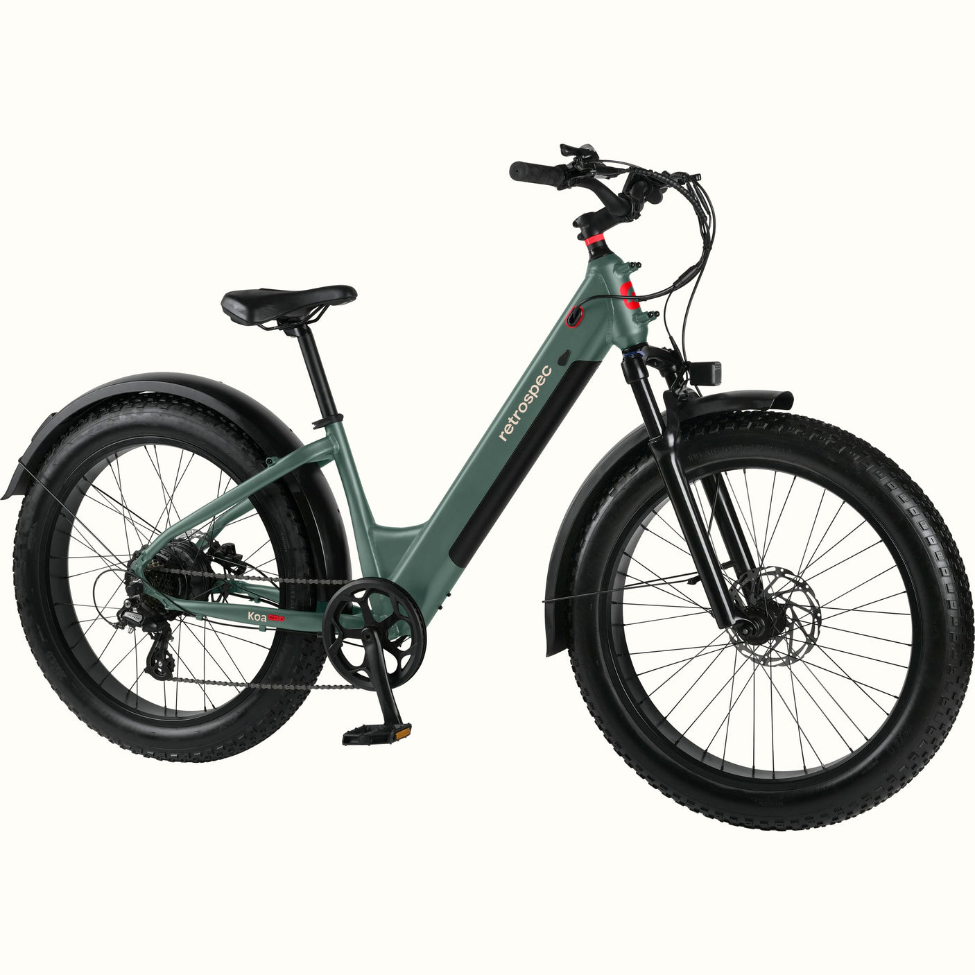 Koa Rev 3 Fat Tire Electric Bike - Step Through