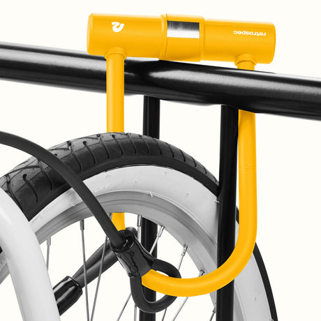 Lookout U-Lock Bike Lock With Cable - 14mm
