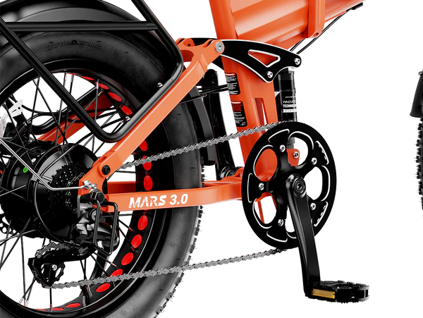 Heybike Powerful Mars 3.0 | Folding Fat Tire Ebike