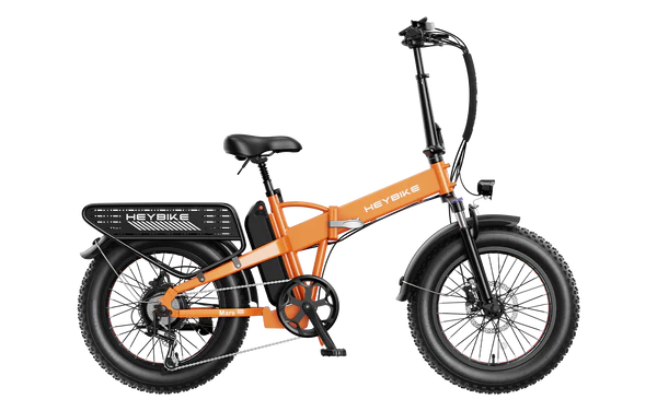 Heybike Mars 2.0 1000W Upgraded 20" x 4" fat tire ebike with folding design