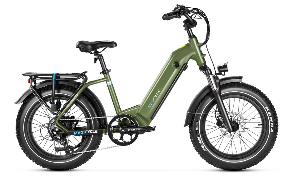 Magicycle Ocelot Pro Long Range Step-Thru Fat Tire Electric Bike