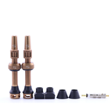 (PV-44/60) High-Flow Tubeless Presta Valve Set - 44mm - 60mm
