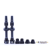 (PV-44/60) High-Flow Tubeless Presta Valve Set - 44mm - 60mm