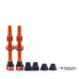 (PV-44/60) High-Flow Tubeless Presta Valve Set - 44mm - 60mm