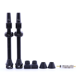 (PV-44/60) High-Flow Tubeless Presta Valve Set - 44mm - 60mm