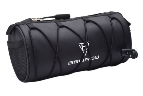 Bike Handlebar Bag  Lightweight 4 Mounting Ways on Frame/Seat | Side Mesh,3-Point Install,for Road &amp; MTB,Shoulder Strap