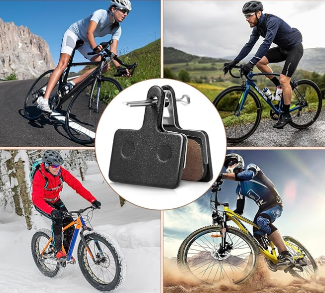 Bike Brake Pads, Compatible with TRP Tektro Shimano Deore Br MTB
