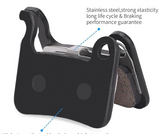 Bike Brake Pads, MTB Disc Brake Pads, Compatible for Shimano Brake Pads Deore XT XTR LX SLX M596 M595 Hone Alfine Saint