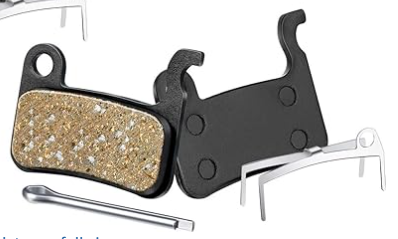 Bike Brake Pads, MTB Disc Brake Pads, Compatible for Shimano Brake Pads Deore XT XTR LX SLX M596 M595 Hone Alfine Saint