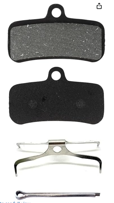 Bicycle Brake Pads  | Compatible with Shimano MT420 MT520 M6120 M7120 M8020 M8120 Tektro TRP for Mountain Bike/Ebike/MTB,Bike Disc Brake Pads