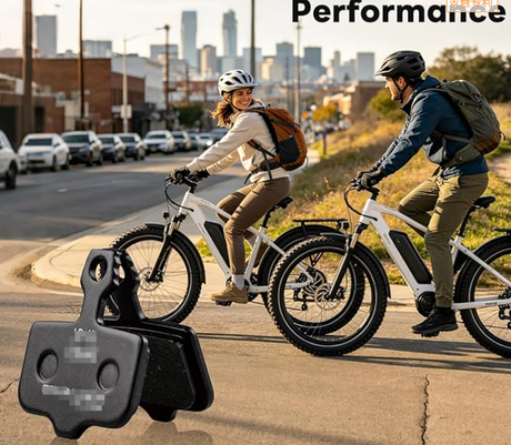 Bike Disc Brake Pads, Bicycle Brake Pads for SRAM Avid Elixir E1/E3/E5/E7/E9, CR Mag, Level, XX/X0, DB1/DB3, Lectric 602 Series for Ebikes Fits 156 Calipers