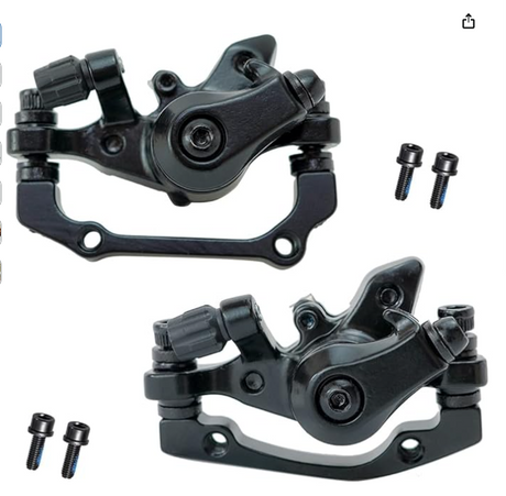 1 Pair Bike Mechanical Disc Brake,Universal Front and Rear Mechanical Disc Brake Calipers for Mountain Bikes,Folding Bikes,Road Bikes