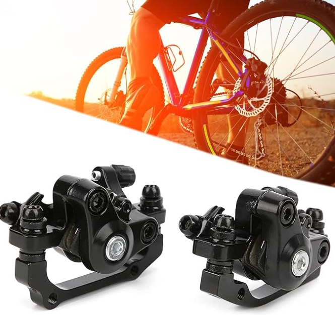 1 Pair Bike Mechanical Disc Brake,Universal Front and Rear Mechanical Disc Brake Calipers for Mountain Bikes,Folding Bikes,Road Bikes