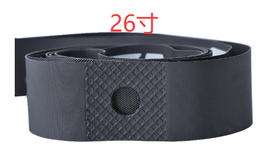 Rim Strip Rim Tape Fat Tire Liner PVC Inner Tube Cushion Protector Anti Puncture for Bikes (Black)