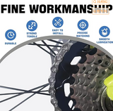 Multi-Speed Bike Chain 6/7/8 Speed for Road & Mountain Bikes | 6-12 speed bike chain for road & MTB. Sturdy construction gives smooth shifts. Rust-resistant finish handles all weather.